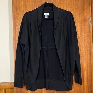 Old Navy open front black cardigan small